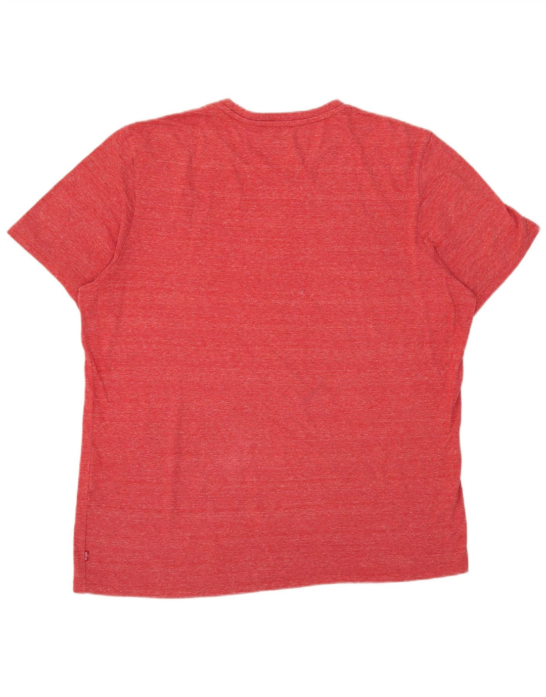 Levi's Herren Grafik-T-Shirt-Oberteil XL Rot meliert