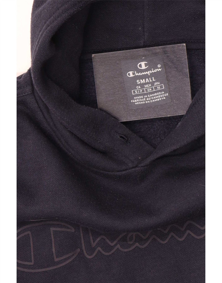 Champion Herren-Kapuzenpullover mit Grafik, Größe S, Marineblau