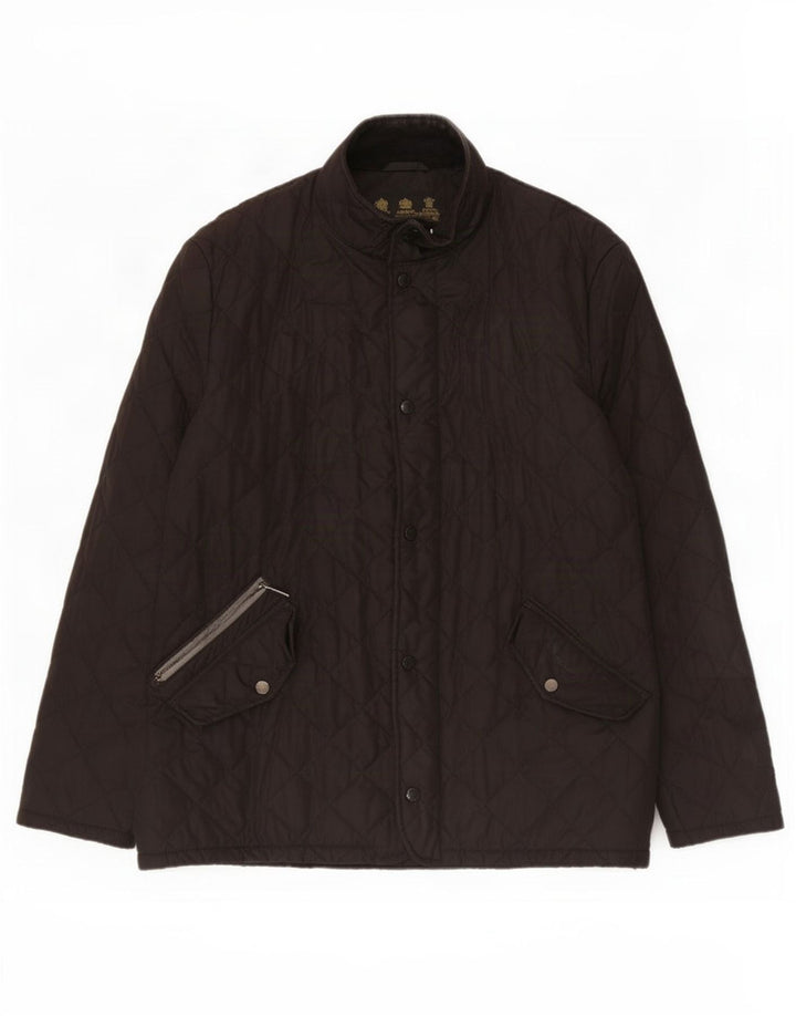 Barbour Herren Steppjacke UK 42 XL Schwarz