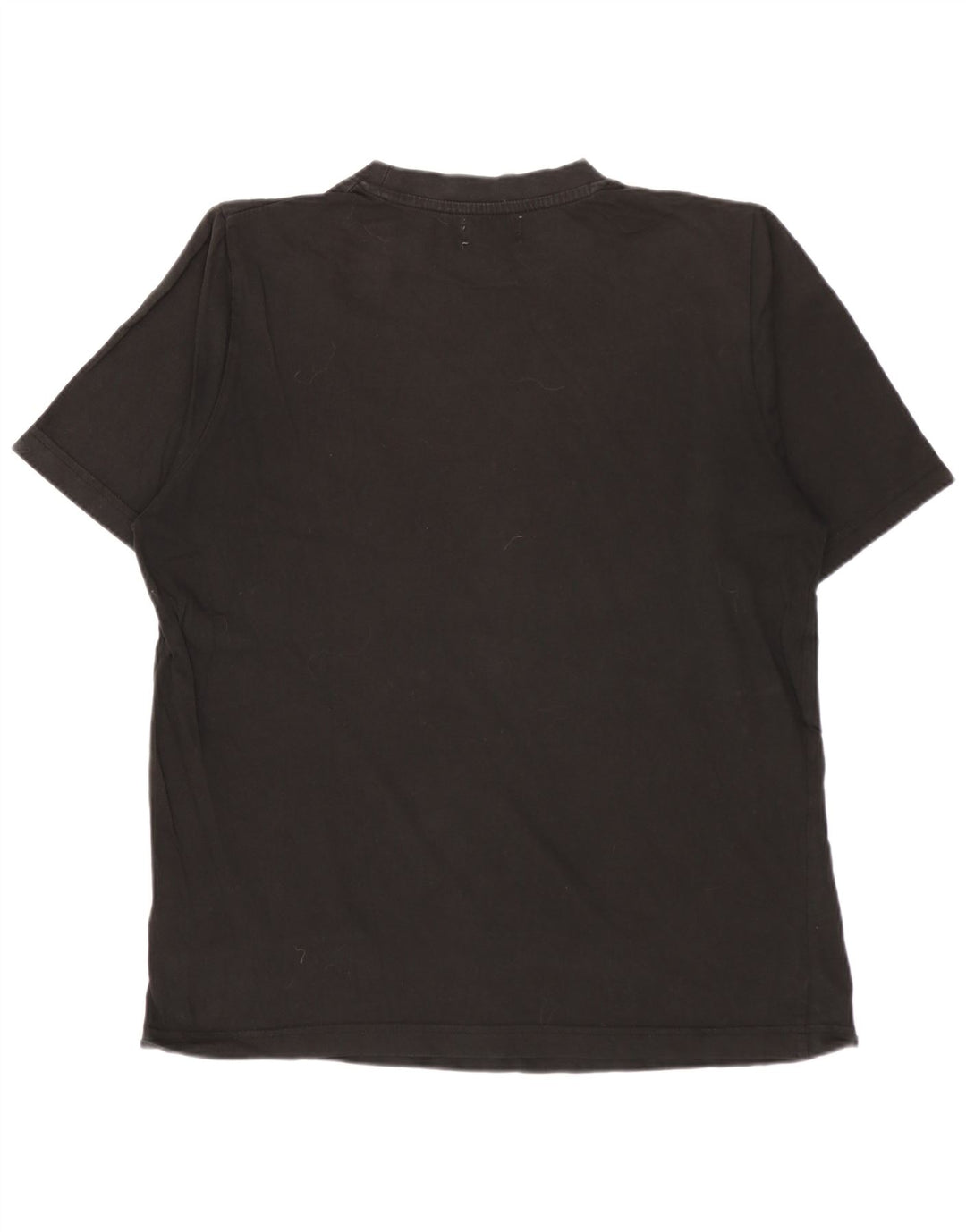 KAPPA Herren-T-Shirt mit Grafik, Größe S, schwarze Baumwolle