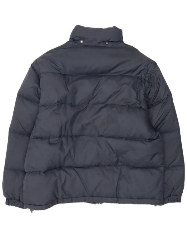 INVICTA Herren Wattierte Jacke UK 40 Large Marineblau Polyamid