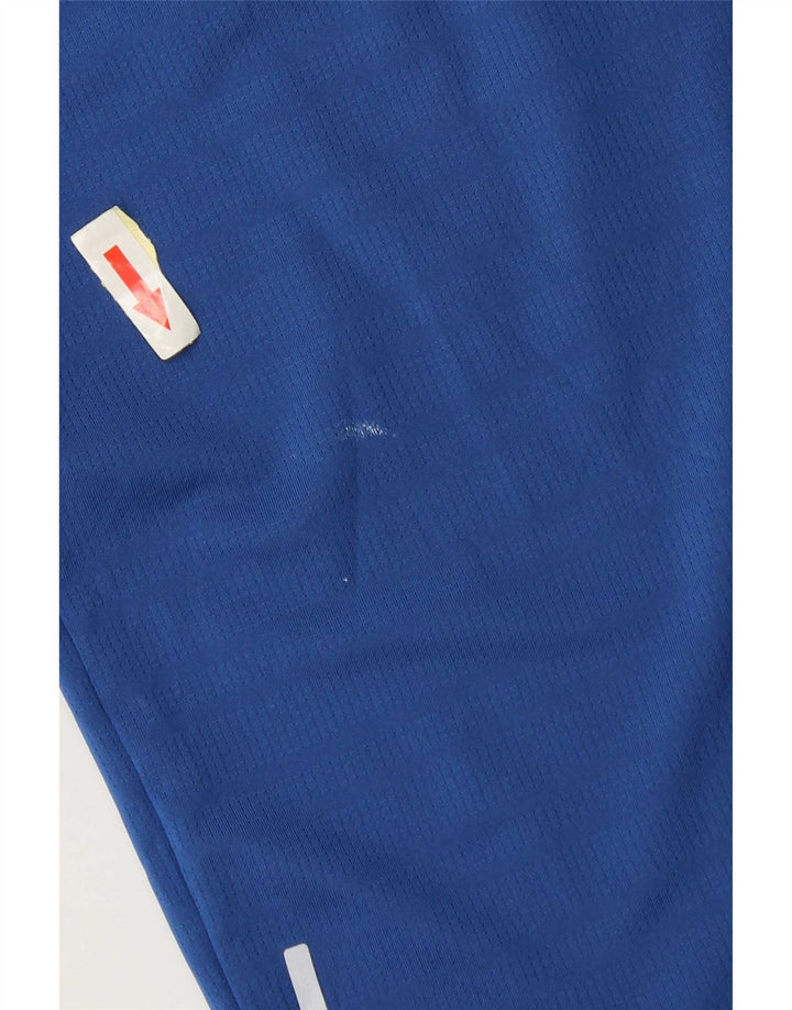 Puma Herren T-Shirt Top Large Blau Colourblock Polyester