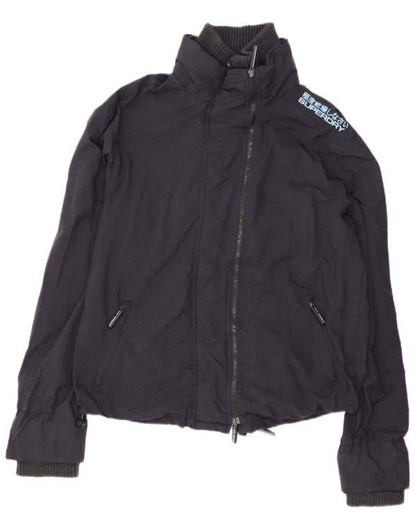 Superdry Graphic Regenjacke für Damen, UK 20 2XL, Marineblau, Polyester