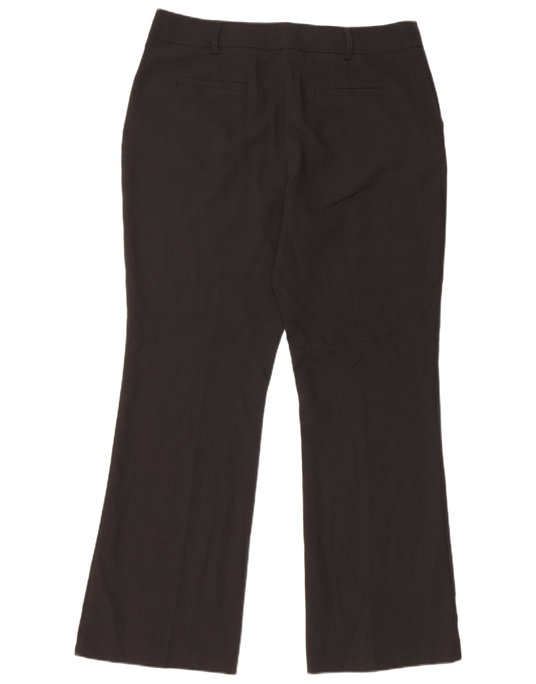 M&Co Damen Bootcut Chino Hose UK 14 Large W32 L29 Schwarz Polyester