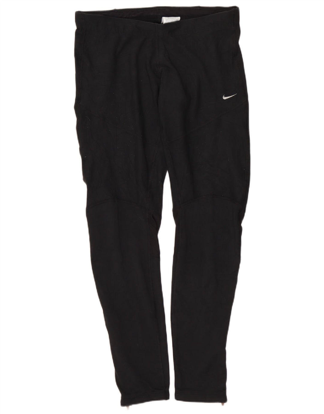 NIKE Damen Dri Fit Leggings UK 12 Medium Schwarz Polyester