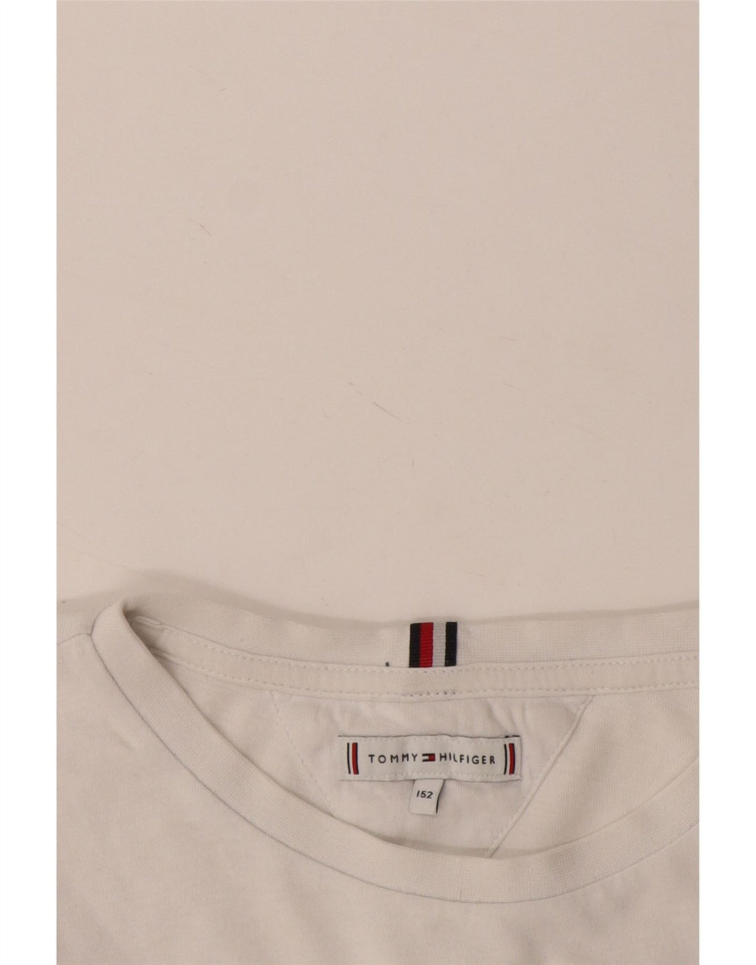 Tommy Hilfiger Langarmshirt mit Grafik für Jungen, 11–12 Jahre, Weiß
