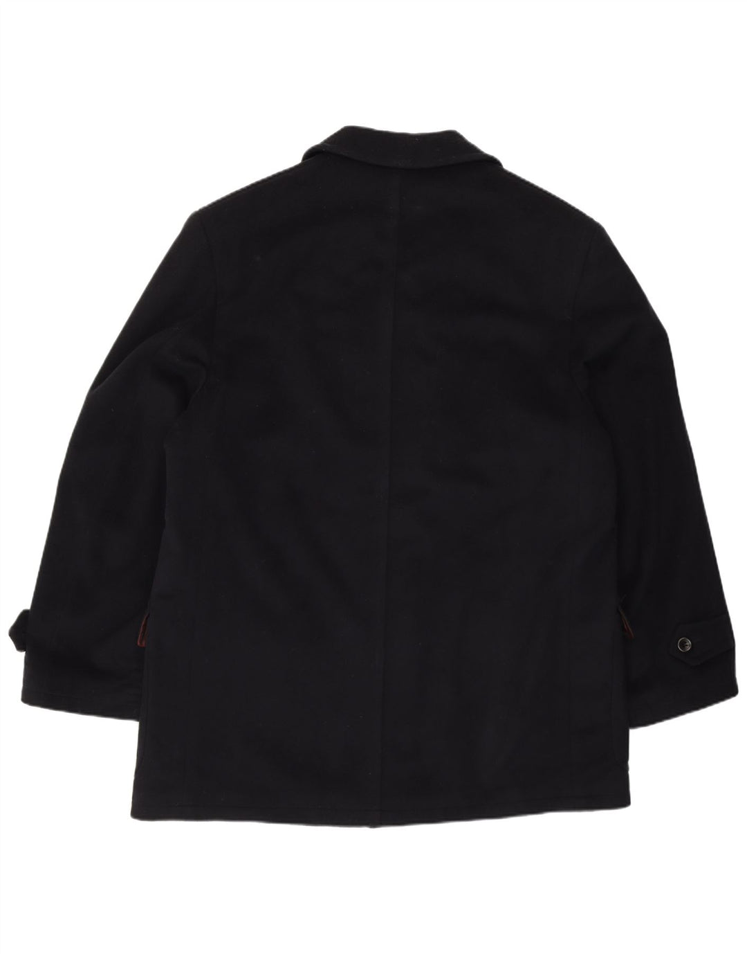 VINTAGE Herrenmantel IT 52 XL Marineblauer Kaschmir