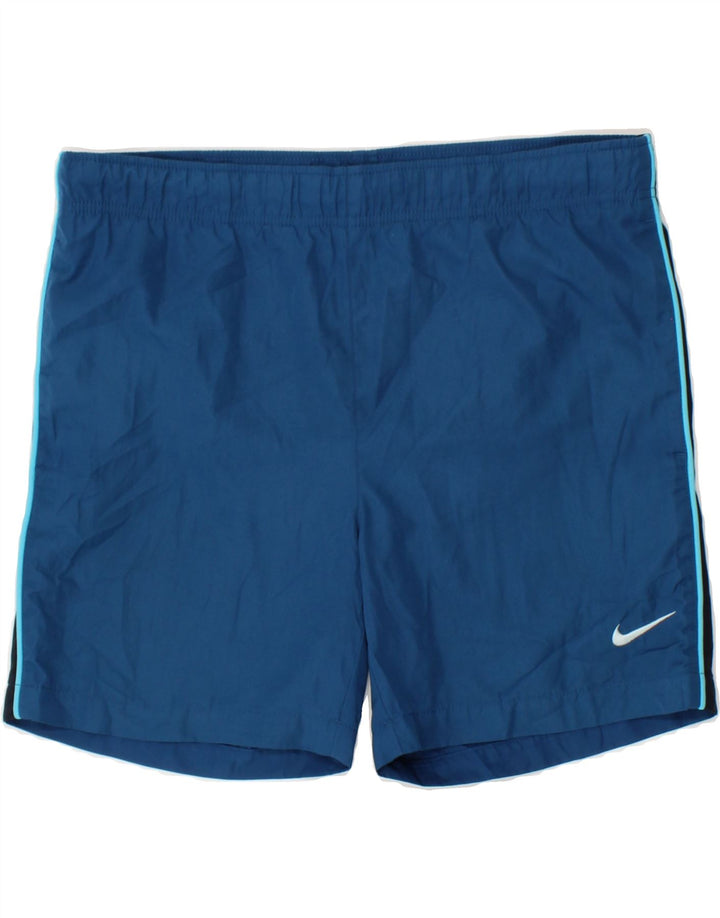 NIKE Mens Sport Shorts Small Blue Polyester Vintage Nike and Second-Hand Nike from Messina Hembry 