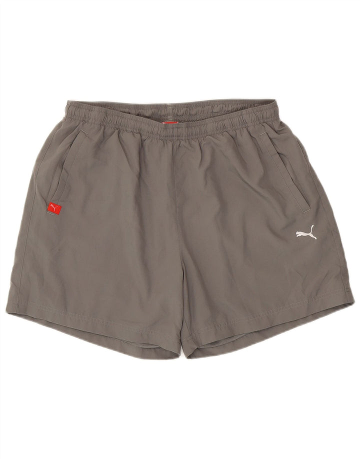Puma Herren Sport Shorts XL Grau Polyester