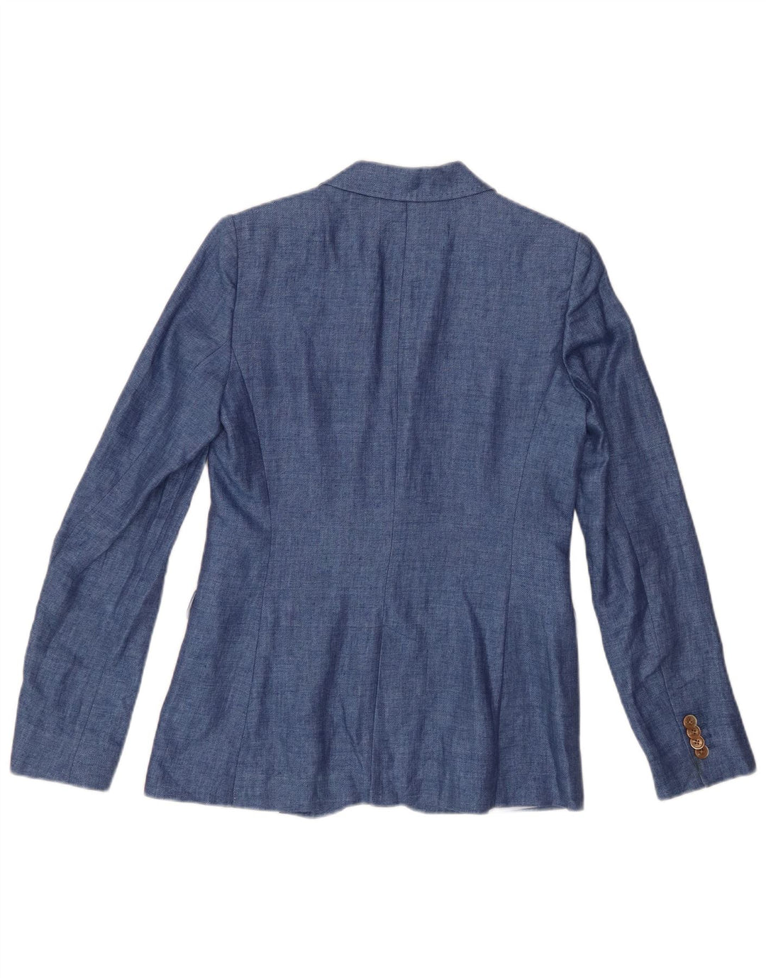 Massimo Dutti Damen 1-Knopf-Blazerjacke EU 36 XS Blau