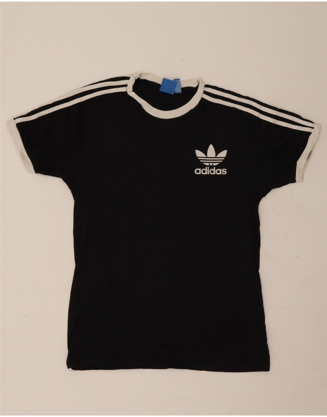 Adidas Herren Grafik T-Shirt Top Medium Schwarz Baumwolle