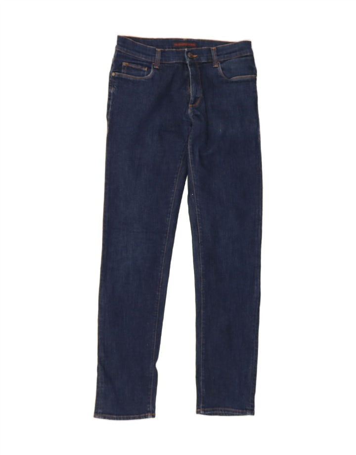 TRUSSARDI Mens Slim Jeans W30 L32 Blue Cotton Vintage Trussardi and Second-Hand Trussardi from Messina Hembry 