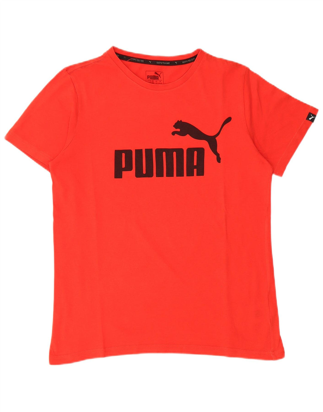 PUMA Jungen Graphic T-Shirt Top 13–14 Jahre, rote Baumwolle