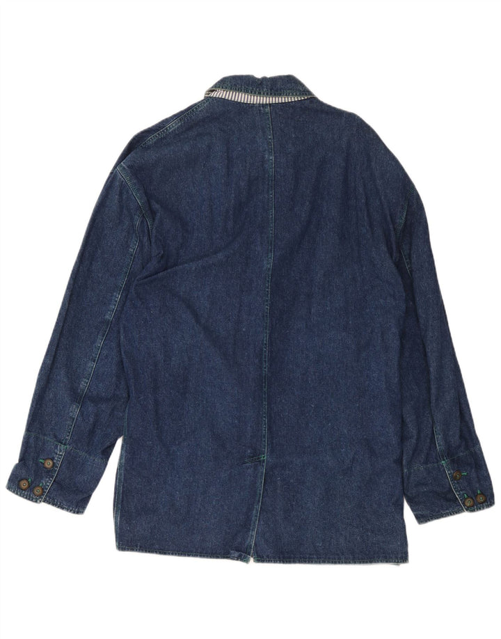 Seventy Herren Jeansjacke UK 40 Large Blau