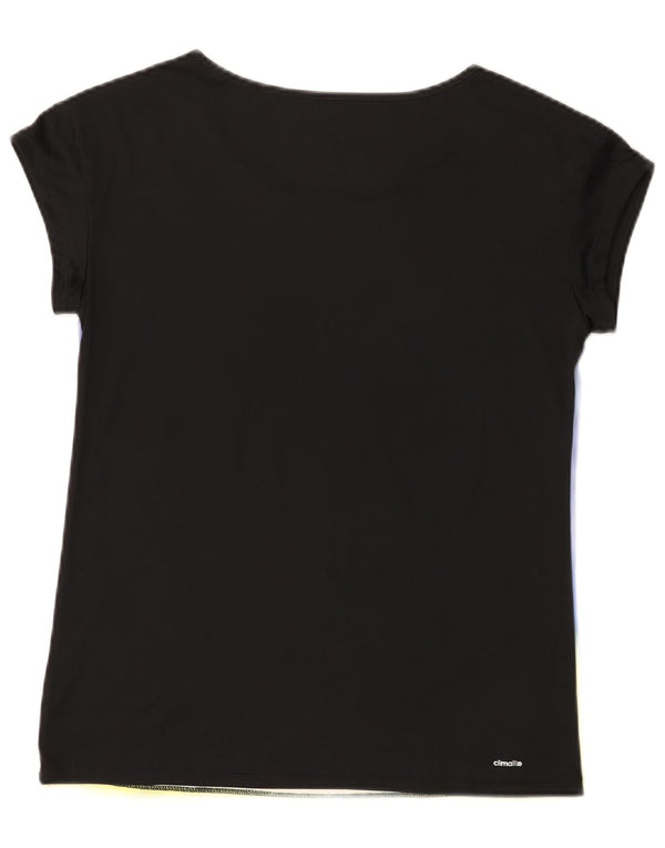 Adidas Damen Climalite T-Shirt Top UK 12/14 Medium Mehrfarbig