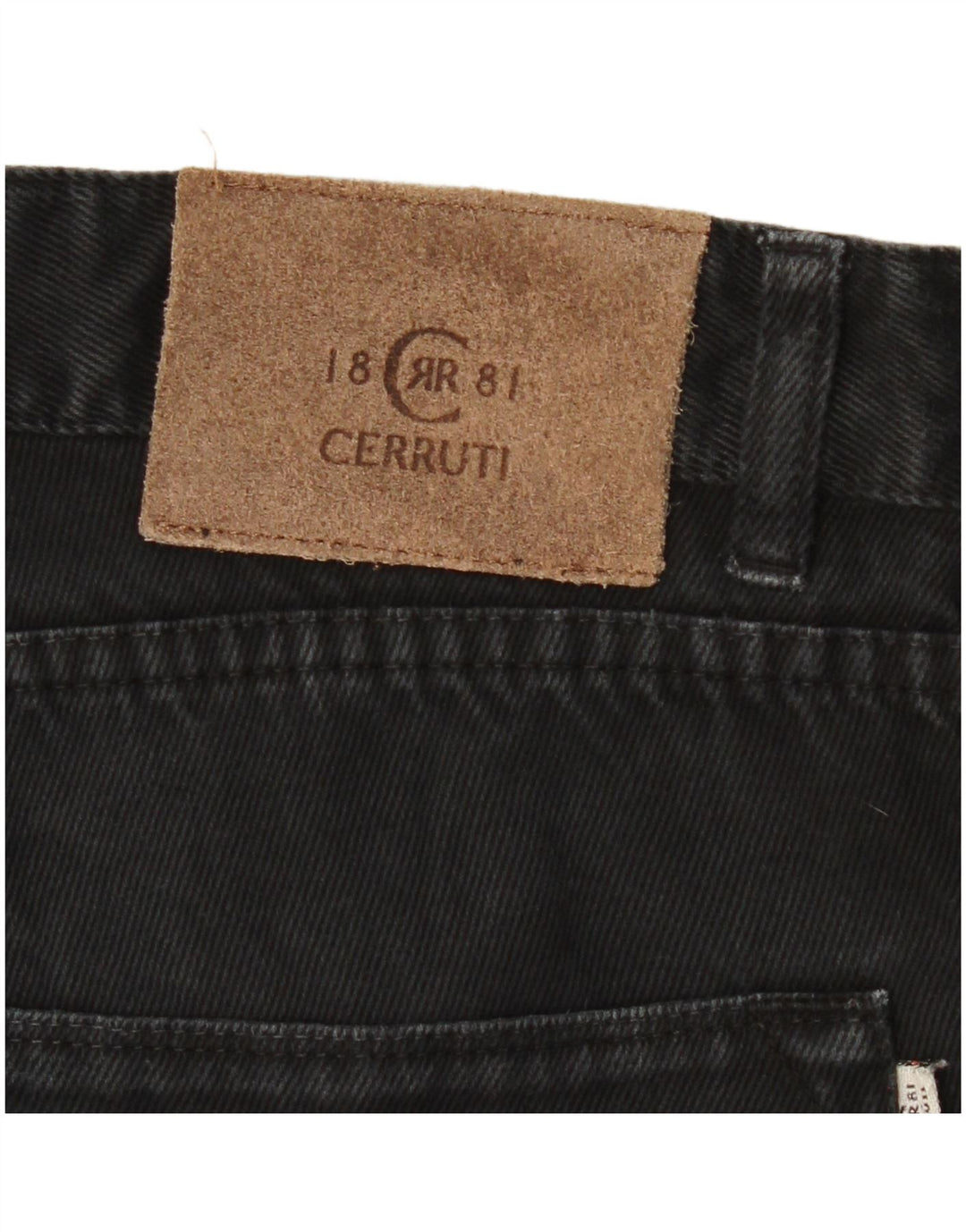 CERRUTI 1881 Herren Straight Jeans W36 L34 Schwarz