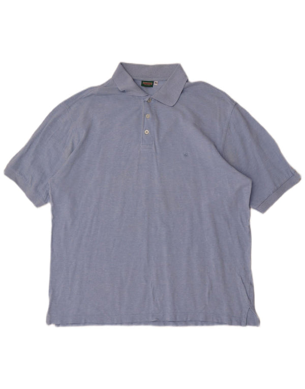 Invicta Herren Poloshirt XL Blau Baumwolle