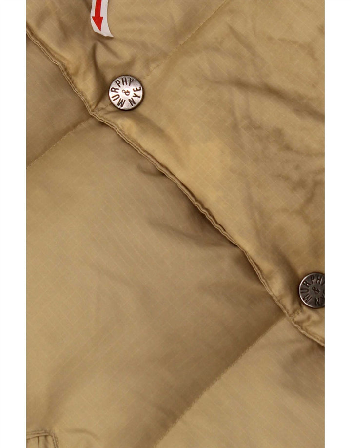 Murphy & Nye Herren Wattierte Weste UK 40 Large Beige Polyamid