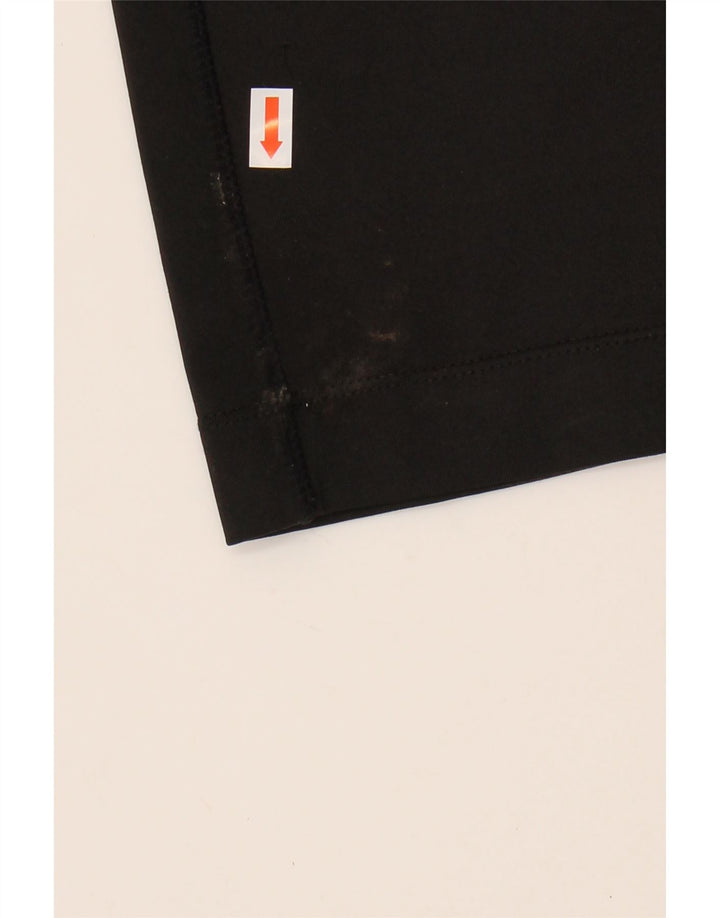 ELLE SPORT Womens Tracksuit Trousers UK 12 Medium Black Polyester