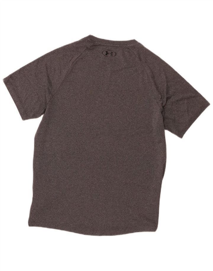 Under Armour Herren T-Shirt Top Small Grau Polyester