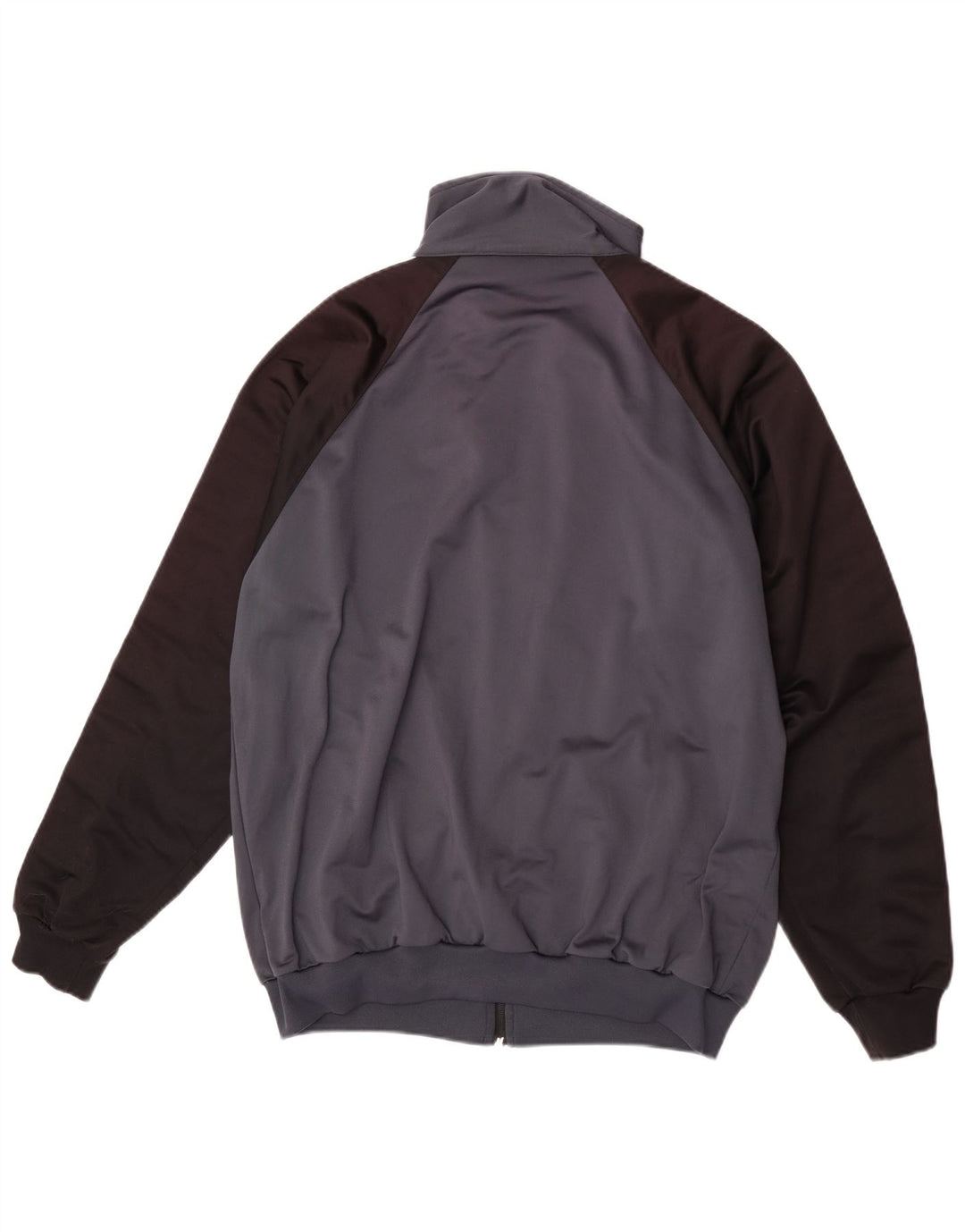 Kappa Herren-Trainingsanzugoberteil mit Grafik, XL, Grau, Farbblock-Polyester