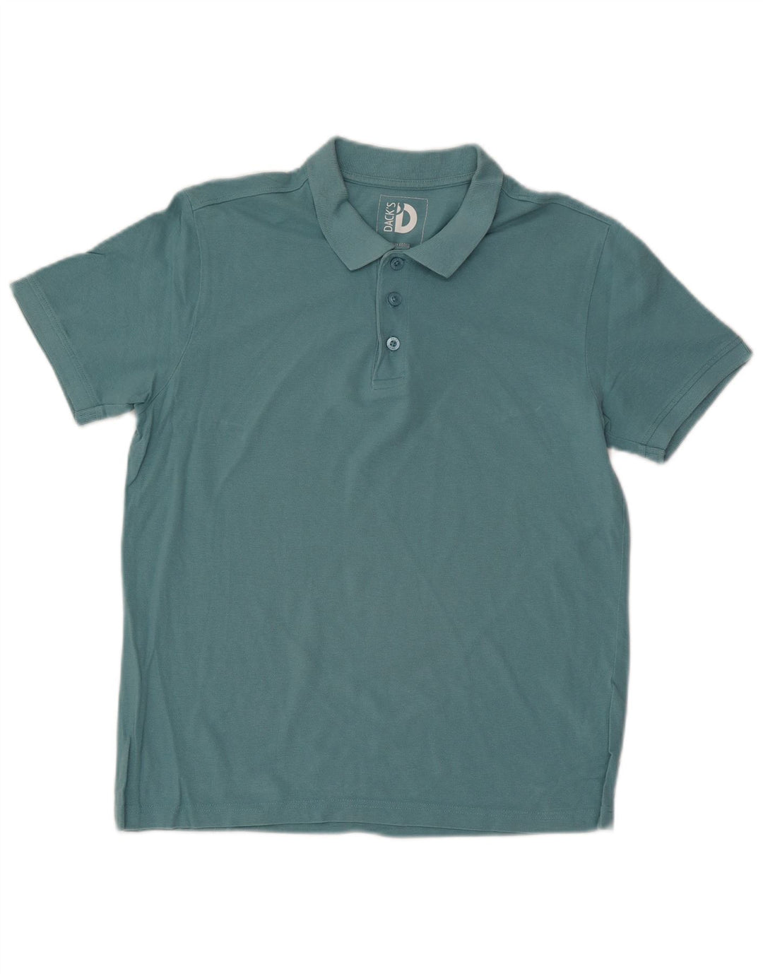 DACK'S Herren-Poloshirt, groß, blaue Baumwolle