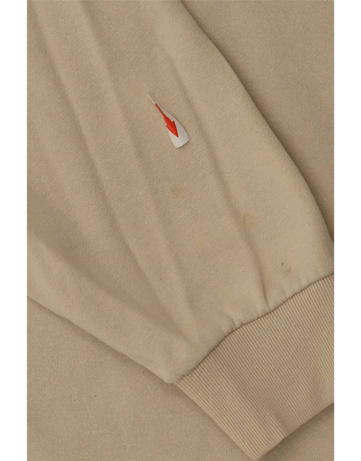 Gap übergroßer Damen-Sweatshirt-Pullover, Gr. 10, Größe S, Beige, Baumwolle