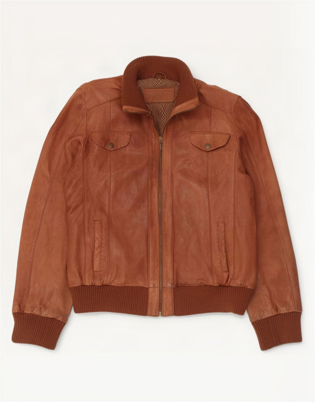Conbipel Herren Lederjacke IT 50 Large Braun