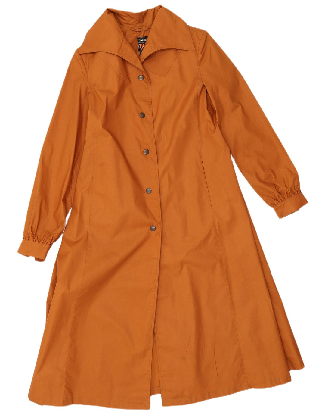 Ballarini Damen Mantel UK 14 Mittelorange Polyester