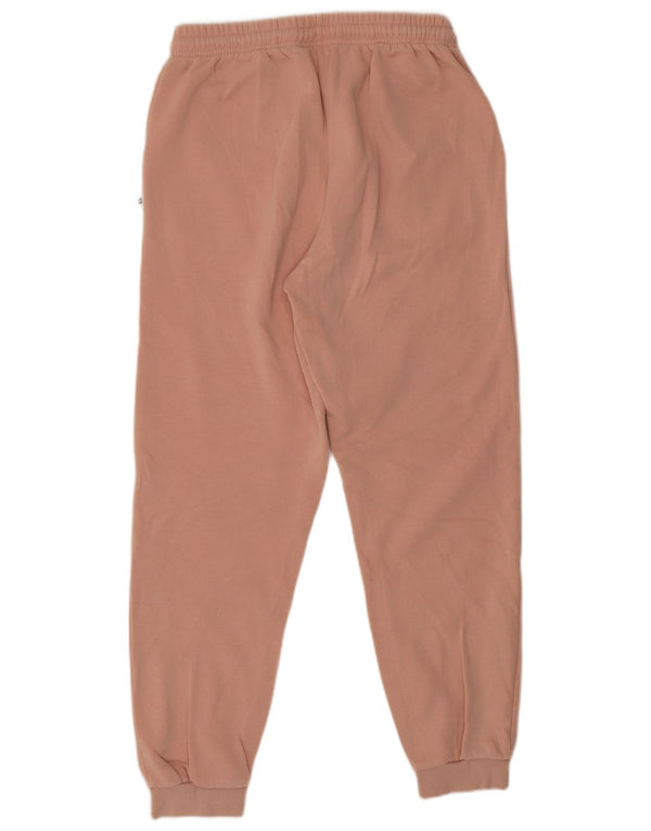 Fila Damen Trainingshose Jogger UK 12 Mittelrosa Baumwolle