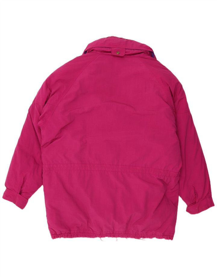 Sympatex Damen Skijacke mit Kapuze UK 18 XL Rosa Polyester
