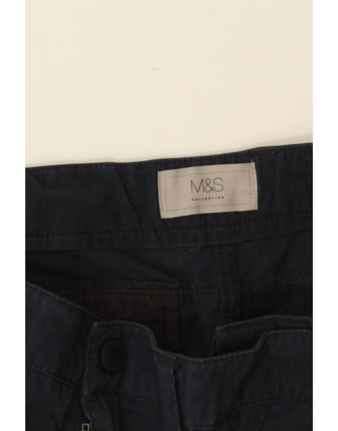 Marks & Spencer Herren Cargoshorts W36 Large Marineblau