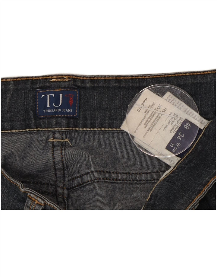 Trussardi Herren Slim Jeans W32 L32 Blaue Baumwolle