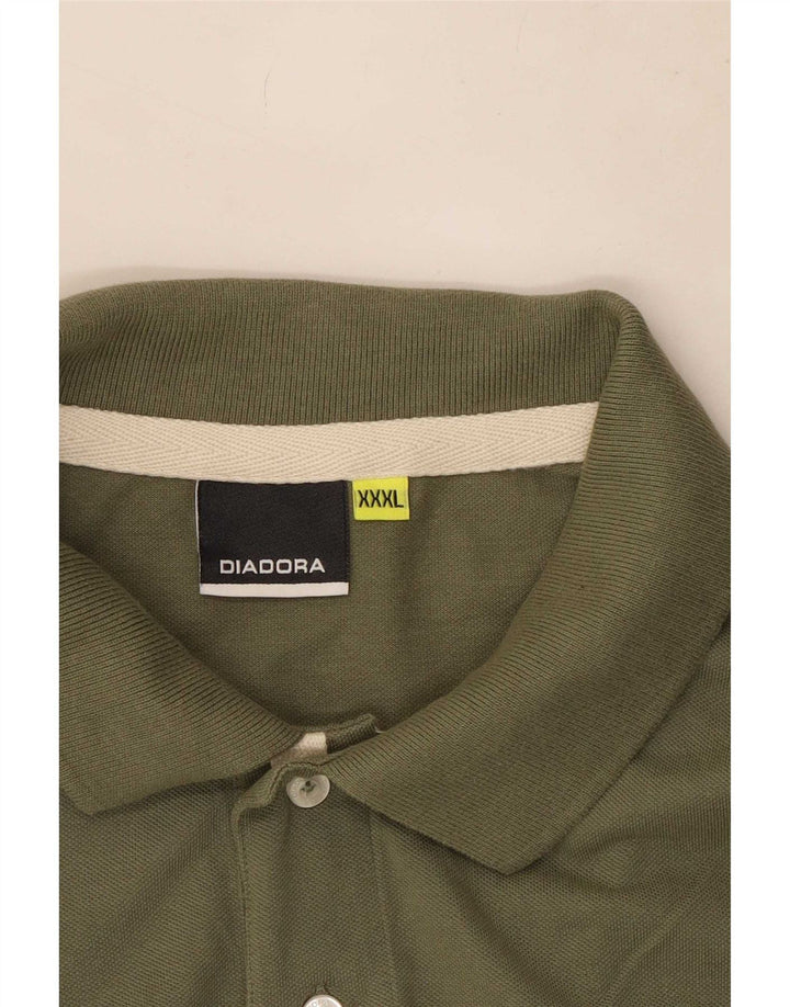 Diadora Herren Poloshirt 3XL Khaki