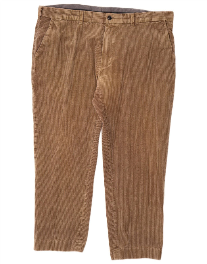 MARKS & SPENCER Herren-Cordhose mit normaler Passform, W42, L27, Braun