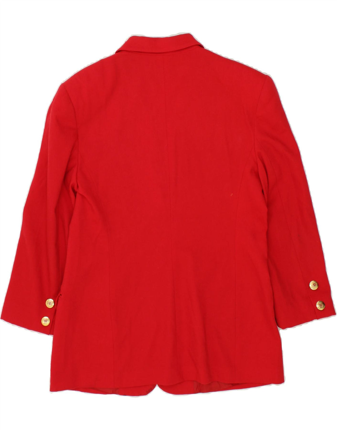 ROCCOBAROCCO Womens 2 Button Blazer Jacket UK 12 Medium Red Vintage Roccobarocco and Second-Hand Roccobarocco from Messina Hembry 