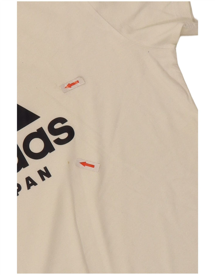 Adidas Herren Graphic T-Shirt Top Mittelweiß