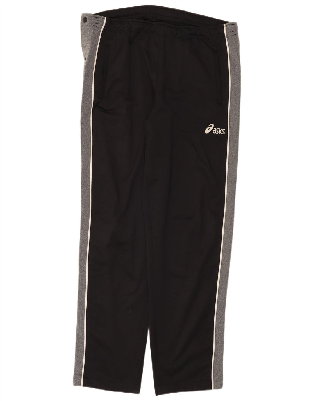 Asics Herren-Trainingshose, Mittelschwarz, Farbblock