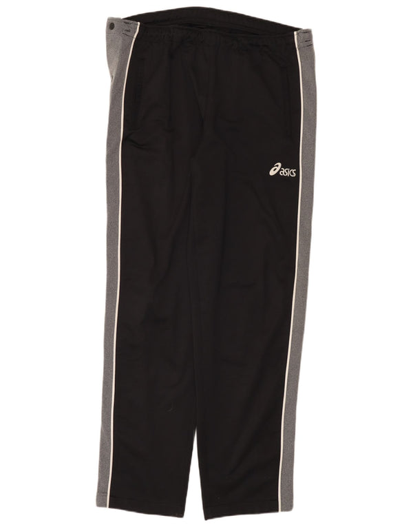 Asics Herren-Trainingshose, Mittelschwarz, Farbblock