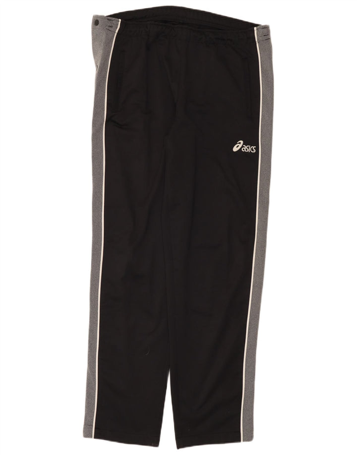 Asics Herren-Trainingshose, Mittelschwarz, Farbblock
