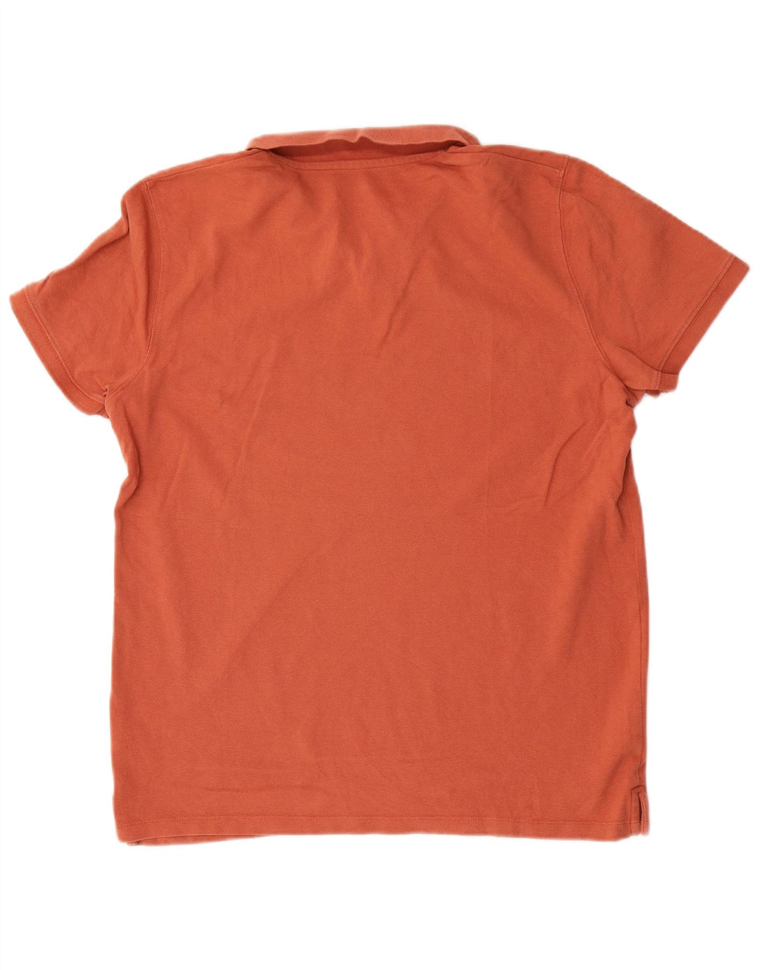 Wrangler Herren-Poloshirt, große orangefarbene Baumwolle