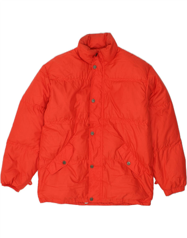 FILA Mens Padded Jacket IT 50 Large Red Polyester | Vintage Fila | Thrift | Second-Hand Fila | Used Clothing | Messina Hembry 