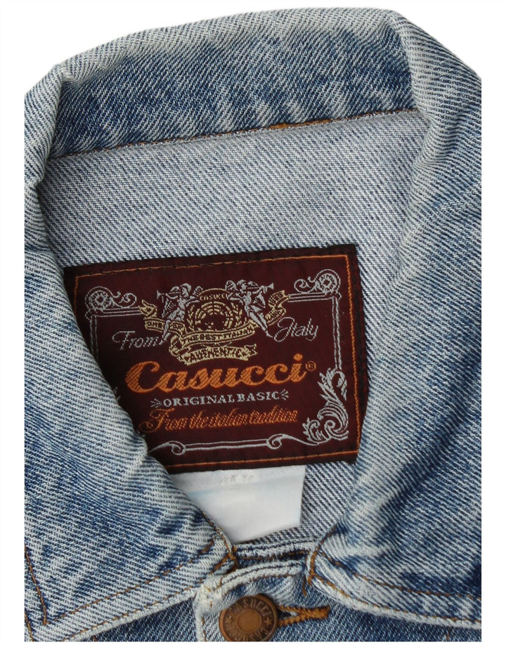 Casucci Herren Jeansjacke UK 42 XL Blau