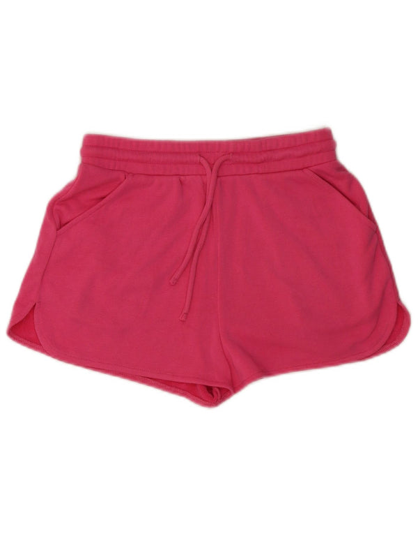 Zara Damen Sportshorts UK 8 Small Rosa Polyester