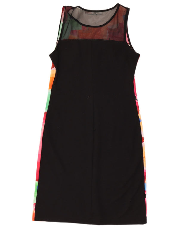 Desigual Damen Graphic Etuikleid UK 14 Large Mehrfarbig Geometrisch