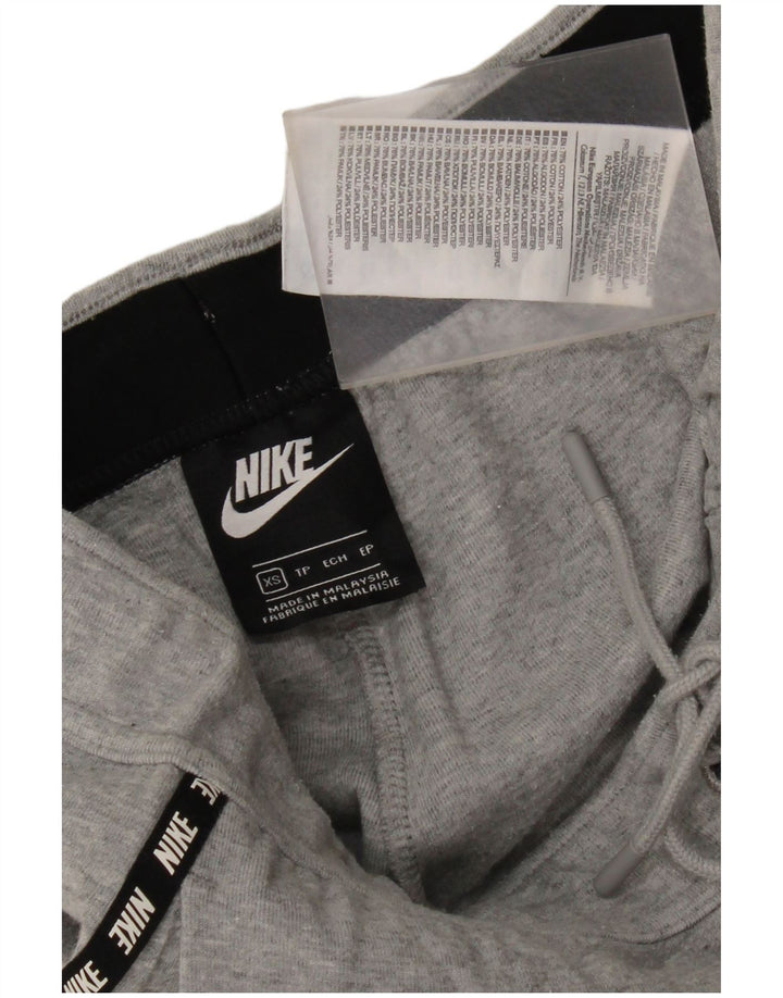 Nike Herren Graphic Capri-Trainingshose XS Grau gefleckte Baumwolle