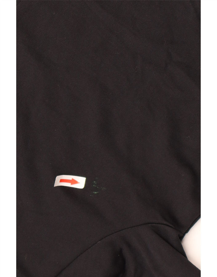 Under Armour Jungen-Trainingsanzug-Top-Jacke, 13–14 Jahre, XL, schwarzes Polyester