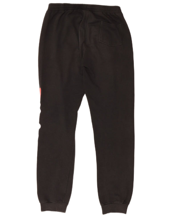 Fila Herren-Trainingshose mit Grafik, mittelgroß, Schwarz