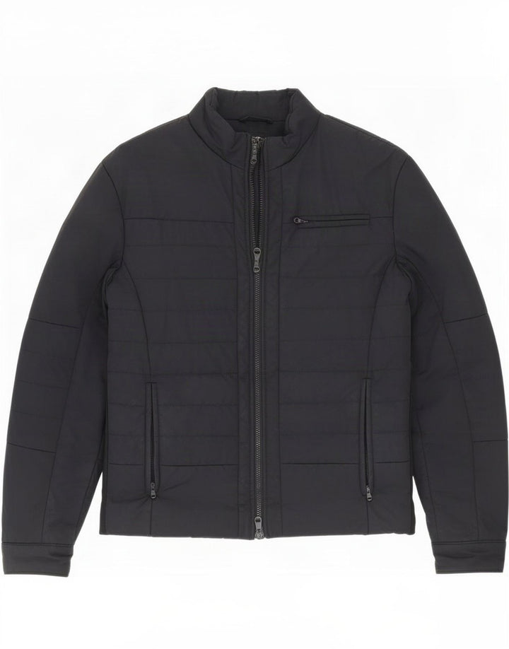 Refrigiwear Herren Wattierte Jacke UK 40 Large Schwarz Polyamid