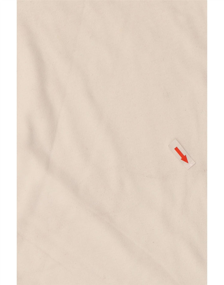 Superdry Herren Henley Top Langarm XL Weiße Baumwolle